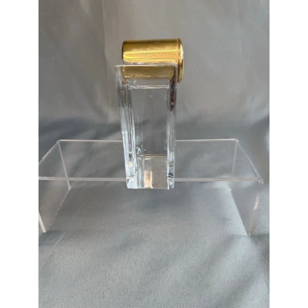 Mikasa Vintage Crystal Clock  Austria Crystal Made in Germany Sleek‎ Classic